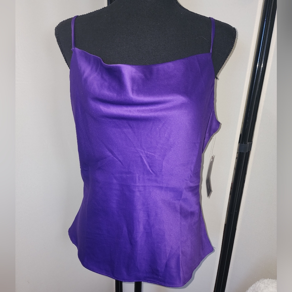 Purple Women's Top Size Large